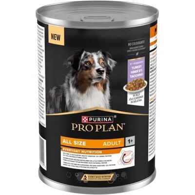 Purina PRO PLAN All size Adult bogata mokra karma dla psów, w galarecie - indyk 400 g Purina PRO PLAN All size Adult bogata mokra karma dla psów, w galarecie - indyk 400 g