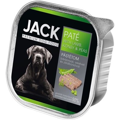 Jack Pasztet z jagnięciny, nerek i groszku 150 g Jack Pasztet z jagnięciny, nerek i groszku 150 g