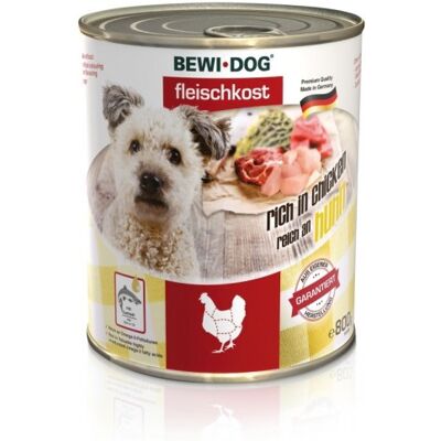 Bewi-Dog mięso z kurczaka w puszce - 6 x 400 g Bewi-Dog mięso z kurczaka w puszce - 6 x 400 g