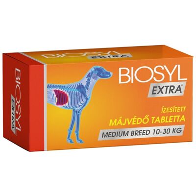 Biosyl Extra Medium Breed aromatyzowane tabletki chroniące wątrobę 30 szt. tabletki Biosyl Extra Medium Breed aromatyzowane tabletki chroniące wątrobę 30 szt. tabletki