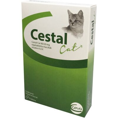 Cestal Cat 80/20 mg - Tabletki od robaków dla kotów Cestal Cat 80/20 mg - Tabletki od robaków dla kotów