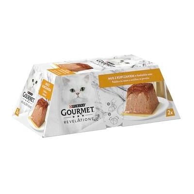 Gourmet Revelations mus z kurczakiem w kaskadzie sosu 2 x 57 g Gourmet Revelations mus z kurczakiem w kaskadzie sosu 2 x 57 g