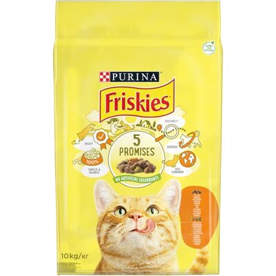 Sucha karma Friskies - Kurczak i warzywa 10kg Sucha karma Friskies - Kurczak i warzywa 10kg