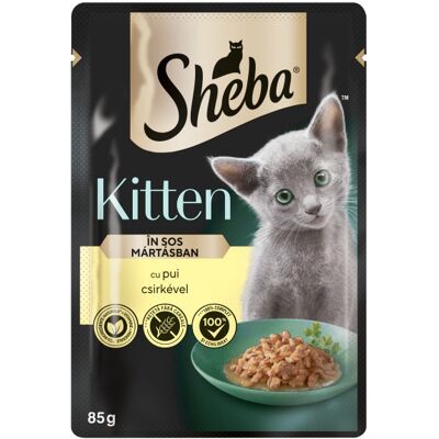 Sheba Junior karma mokra dla kotów - kurczak 85 g Sheba Junior karma mokra dla kotów - kurczak 85 g