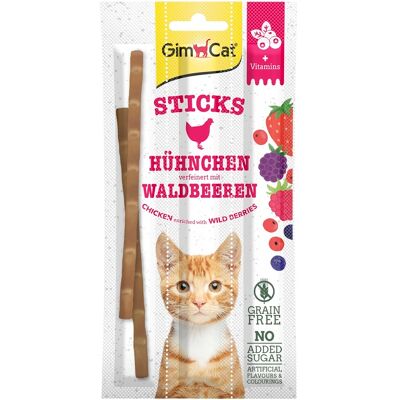 Gimborn GimCat Sticks Kurczak i Owoce leśne 3 szt. Gimborn GimCat Sticks Kurczak i Owoce leśne 3 szt.