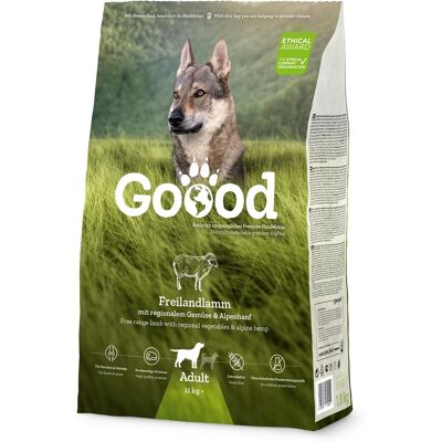 Goood Dorosły Baranek z Wolnego Chów - Sucha Karma 1,8kg Goood Dorosły Baranek z Wolnego Chów - Sucha Karma 1,8kg