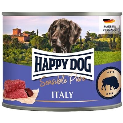 Happy Dog Sensible Pure Italy - Konserwa z mięsa bawoła 6 x 200 g Happy Dog Sensible Pure Italy - Konserwa z mięsa bawoła 6 x 200 g