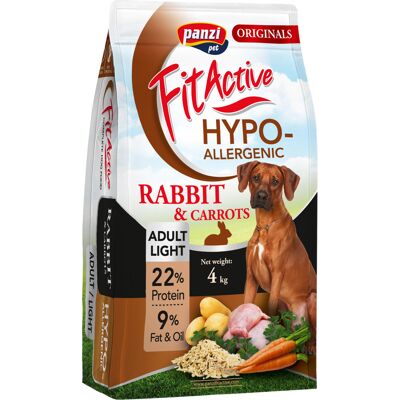 Fit Active FitActive Original Hipoalergiczna karma dla dorosłych psów - Królik i marchewka Fit Active FitActive Original Hipoalergiczna karma dla dorosłych psów - Królik i marchewka