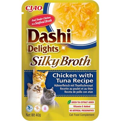 Dashi Delights - Silky Broth - 40g - Kurczak z tuńczykiem Dashi Delights - Silky Broth - 40g - Kurczak z tuńczykiem