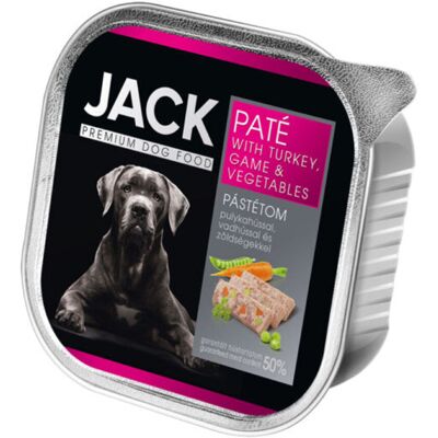Jack Pasztet z indyka z dziczyzną i warzywami 150 g Jack Pasztet z indyka z dziczyzną i warzywami 150 g