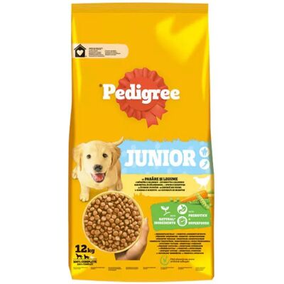 Pedigree Junior M/L karma sucha dla psów - drób, warzywa 500 g Pedigree Junior M/L karma sucha dla psów - drób, warzywa 500 g