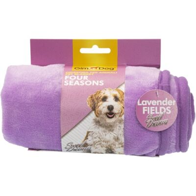 Gimborn GimDog Four Seasons koc dla psów Lila Gimborn GimDog Four Seasons koc dla psów Lila