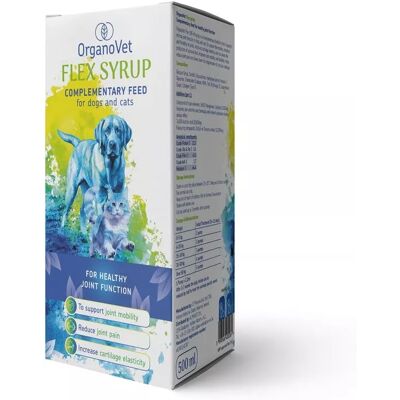 OrganoVet Flex Syrup - suplement diety do ochrony stawów dla psów i kotów 500 ml OrganoVet Flex Syrup - suplement diety do ochrony stawów dla psów i kotów 500 ml