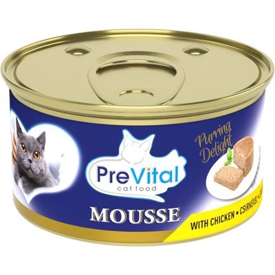 PreVital Mousse Adult puszka dla kotów - kurczak 85 g PreVital Mousse Adult puszka dla kotów - kurczak 85 g