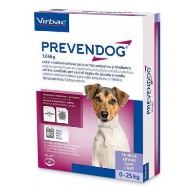Virbac Prevendog - Obroża dla psa - Zapobieganie kleszczom i pchłom Virbac Prevendog - Obroża dla psa - Zapobieganie kleszczom i pchłom