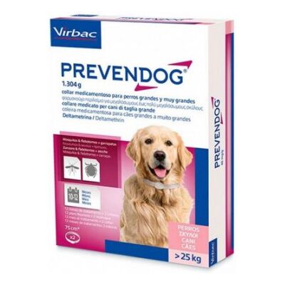 Virbac Obroża Prevendog dla dużych i olbrzymich psów 1 szt. Virbac Obroża Prevendog dla dużych i olbrzymich psów 1 szt.