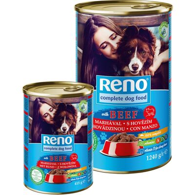 Reno puszka z wołowiną 1240 g Reno puszka z wołowiną 1240 g