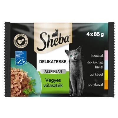 SHEBA - Delikatny Wybór - Salmon - Turkey - Karmy dla kotów SHEBA - Delikatny Wybór - Salmon - Turkey - Karmy dla kotów