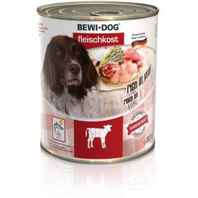 Karma dla psów Bewi-Dog Wołowina i cielęcina - Soczyste mięso, Naturalne smaki Karma dla psów Bewi-Dog Wołowina i cielęcina - Soczyste mięso, Naturalne smaki