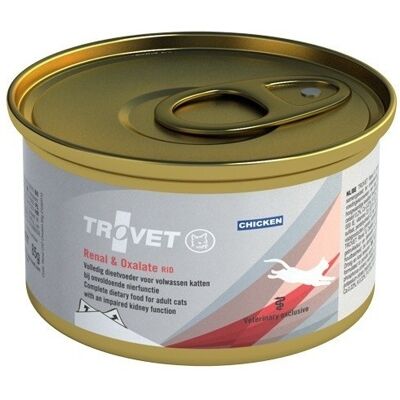 Trovet Renal And Oxalate Cat Puszka, kurczak (RID) 100 g Trovet Renal And Oxalate Cat Puszka, kurczak (RID) 100 g