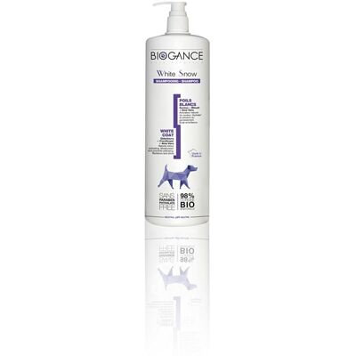Biogance White Snow Shampoo - Pielęgnacja białej i jasnej sierści Biogance White Snow Shampoo - Pielęgnacja białej i jasnej sierści
