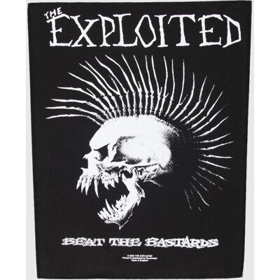 naszywka duża The Exploited - Bić The Bastards - RAZAMATAZ - BP632 naszywka duża The Exploited - Bić The Bastards - RAZAMATAZ - BP632