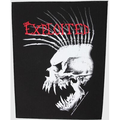 naszywka duża The Exploited - Bastard Skull - RAZAMATAZ - BP700 naszywka duża The Exploited - Bastard Skull - RAZAMATAZ - BP700