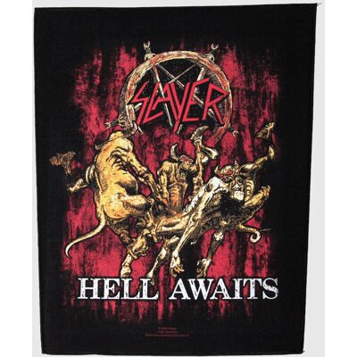 naszywka duża Slayer - Hell Oczekuje - RAZAMATAZ - BP799 naszywka duża Slayer - Hell Oczekuje - RAZAMATAZ - BP799