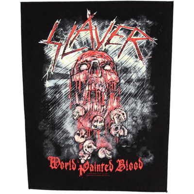 naszywka duża Slayer - World Malowany Blood - RAZAMATAZ - BP0862 naszywka duża Slayer - World Malowany Blood - RAZAMATAZ - BP0862