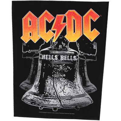 naszywka duża AC/DC - Hells Bells - RAZAMATAZ - BP1014 naszywka duża AC/DC - Hells Bells - RAZAMATAZ - BP1014