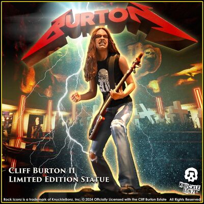 figurka Metallica - Rock Iconz - Cliff Burton II figurka Metallica - Rock Iconz - Cliff Burton II