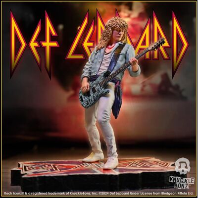 figurka Def Leppard - Rock Iconz - Rick Savage figurka Def Leppard - Rock Iconz - Rick Savage
