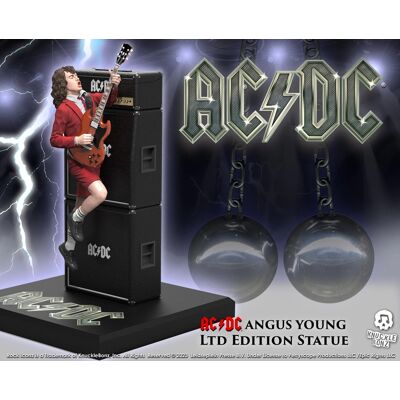 KnuckleBonz Statua Angus Young III Rock Iconz - Wielokolorowa - One Size KnuckleBonz Statua Angus Young III Rock Iconz - Wielokolorowa - One Size