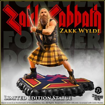 Figurka Zakk Sabbath - Rock Iconz - Zakk Wylde II Figurka Zakk Sabbath - Rock Iconz - Zakk Wylde II