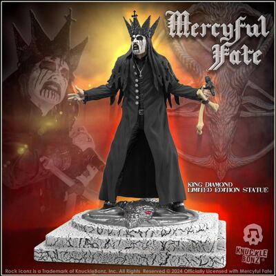 figurka Mercyful Fate - Rock Iconz - King Diamond III - Black Version figurka Mercyful Fate - Rock Iconz - King Diamond III - Black Version