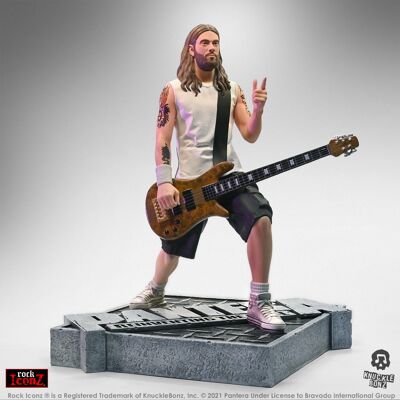 Figurka Pantera - Rex Brown - Rock Iconz - Reinventing the Steel - KNUCKLEBONZ Figurka Pantera - Rex Brown - Rock Iconz - Reinventing the Steel - KNUCKLEBONZ