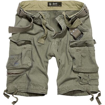 szorty męskie BRANDIT - Gladiator Vintage Shorts Olive - 2001/1 7XL szorty męskie BRANDIT - Gladiator Vintage Shorts Olive - 2001/1 7XL