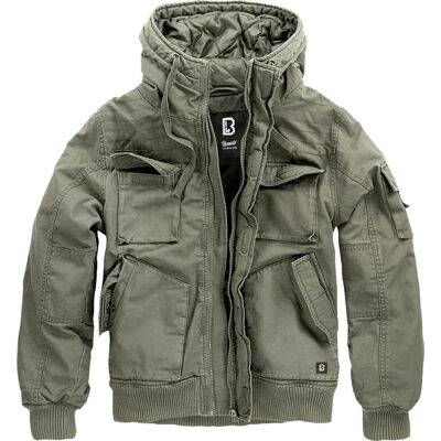 kurtka wiosna / jesień męskie - Bronx - BRANDIT - 3107-olive XL kurtka wiosna / jesień męskie - Bronx - BRANDIT - 3107-olive XL