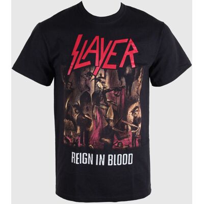 Koszulka metal męskie Slayer - - ROCK OFF - SLAYTEE04MB S Koszulka metal męskie Slayer - - ROCK OFF - SLAYTEE04MB S