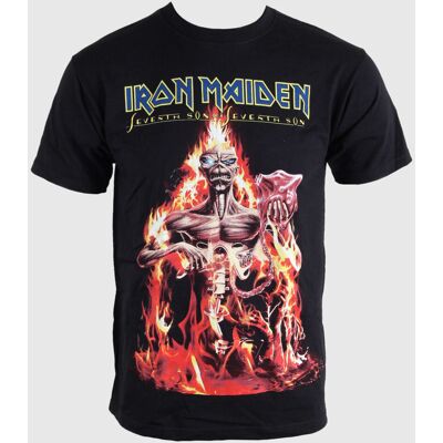 Czarna Koszulka Seventh Son Iron Maiden - Merchandising Zespołu Czarna Koszulka Seventh Son Iron Maiden - Merchandising Zespołu
