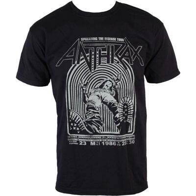 Koszulka metal męskie Anthrax - - ROCK OFF - ANTHTEE11MB XL Koszulka metal męskie Anthrax - - ROCK OFF - ANTHTEE11MB XL