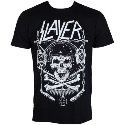 Koszulka metal męskie Slayer - Skull & Bones - ROCK OFF - SLAYTEE36MB S Koszulka metal męskie Slayer - Skull & Bones - ROCK OFF - SLAYTEE36MB S