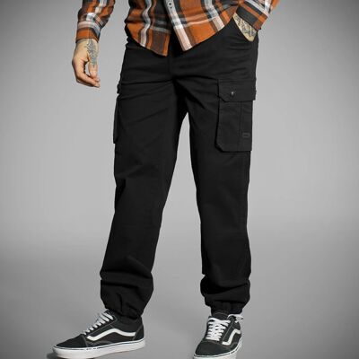 spodnie męskie HYRAW - BLACK BEAT - Cargo 3XL spodnie męskie HYRAW - BLACK BEAT - Cargo 3XL