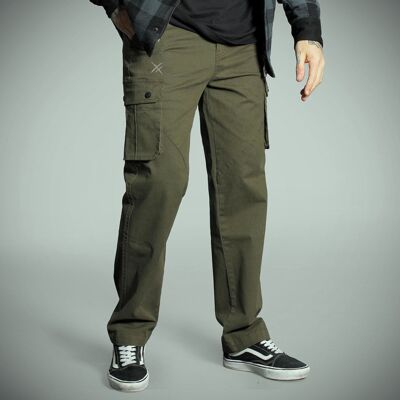 spodnie męskie HYRAW - KHAKI BEAT - Cargo S spodnie męskie HYRAW - KHAKI BEAT - Cargo S