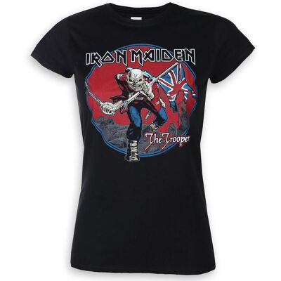Koszulka metal damskie Iron Maiden - Trooper Red Sky - ROCK OFF - IMTEE71LB L Koszulka metal damskie Iron Maiden - Trooper Red Sky - ROCK OFF - IMTEE71LB L