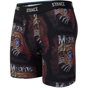 bokserki męskie STANCE - MISFITS - BRIEF/BLK S bokserki męskie STANCE - MISFITS - BRIEF/BLK S