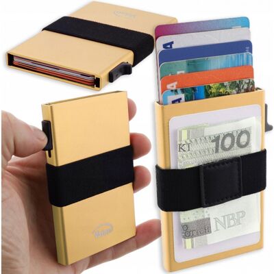 Etui na karty Kredytowe Płatnicze ALUMINIOWE CARD HOLDER Portfel RFID VOLAN Etui na karty Kredytowe Płatnicze ALUMINIOWE CARD HOLDER Portfel RFID VOLAN