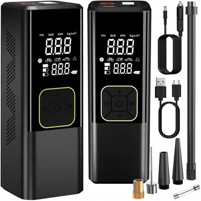 TEMU Elektryczna Pompka Akumulatorowa Kompresor 150 PSI Powerbank Latarka pojemność 4000mAh adapter kompresor akumulatorowy pompka rowerowa do piłek TEMU Elektryczna Pompka Akumulatorowa Kompresor 150 PSI Powerbank Latarka pojemność 4000mAh adapter kompresor akumulatorowy pompka rowerowa do piłek