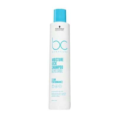 Szampon Schwarzkopf Professional BC Bonacure Moisture Kick - Rodzaj włosów: Normalne do suchych, teksturowane Szampon Schwarzkopf Professional BC Bonacure Moisture Kick - Rodzaj włosów: Normalne do suchych, teksturowane