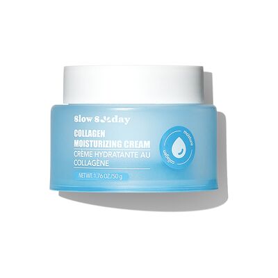 SHEIN Nawilżający krem kolagenowy Slow Sunday, kolagen, nawilżający, rozświetlający i ujędrniający skórę, K Beauty, dobry wybór na wakacje, niezbędnik w pod SHEIN Nawilżający krem kolagenowy Slow Sunday, kolagen, nawilżający, rozświetlający i ujędrniający skórę, K Beauty, dobry wybór na wakacje, niezbędnik w pod